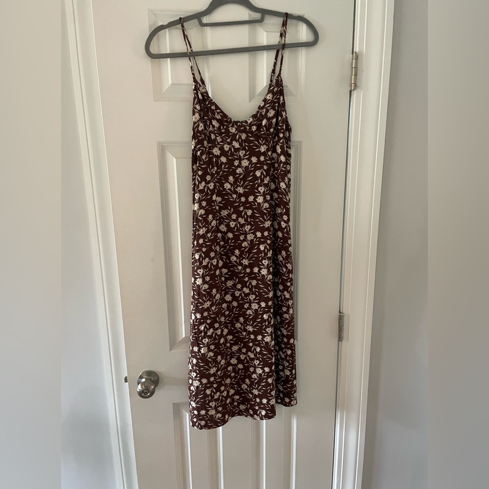 Florals summer midi dress